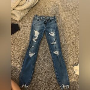American Eagle ripped jeans